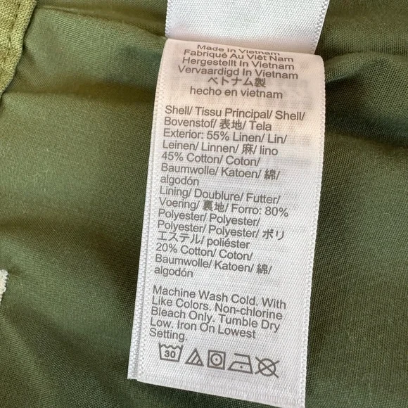 ☀️ NWOT J. CREW Linen Blend A-Line Skirt - Picture 10 of 10